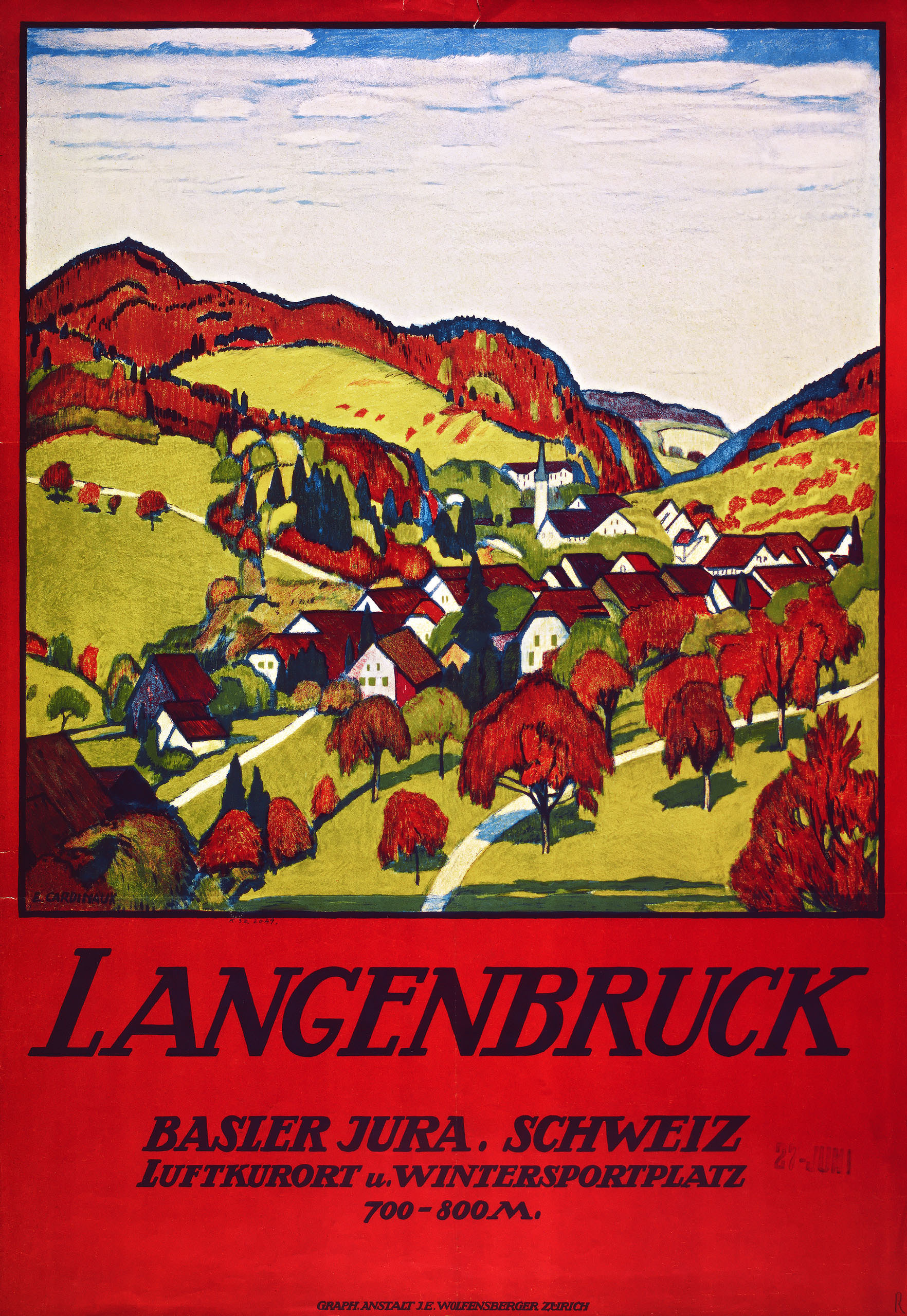 LAN 06 Langenbruck Plakat